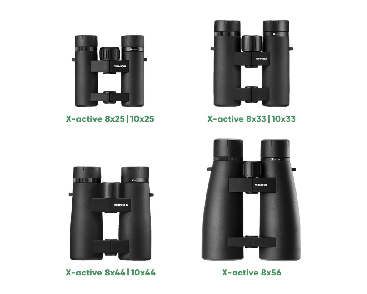 Minox X-Active 8x33 Binoculars
