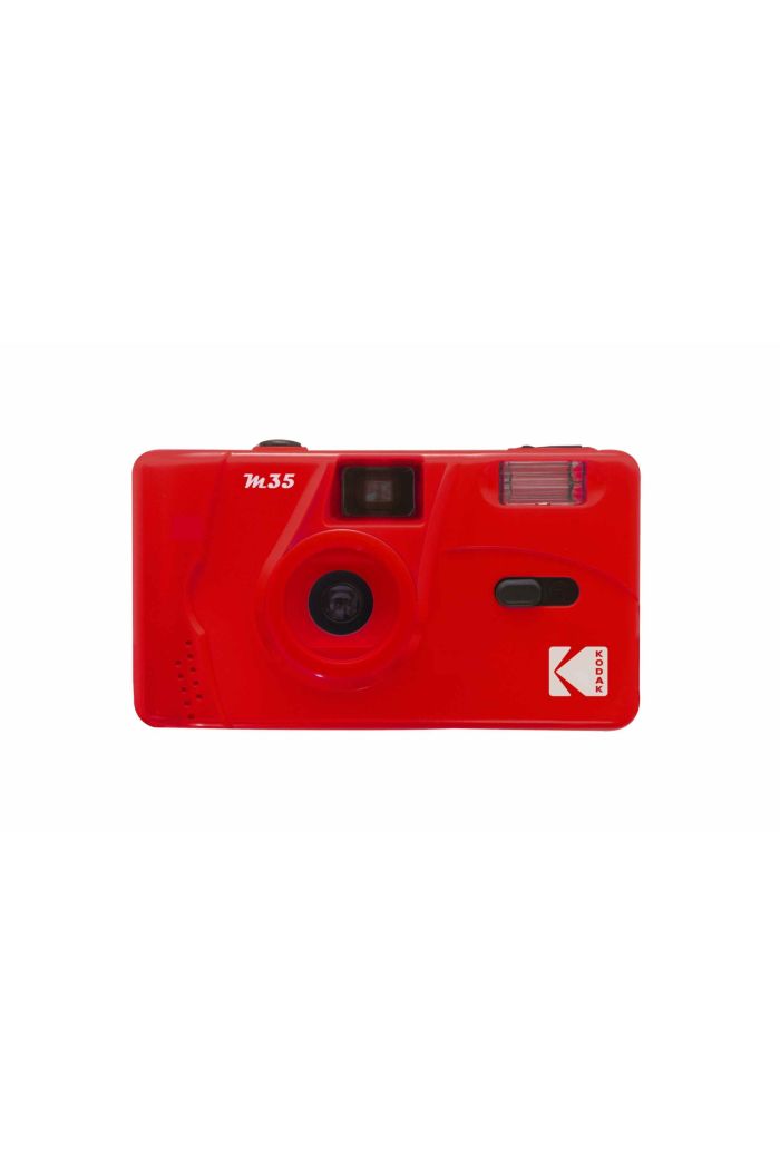Kodak M35 Reusable 35mm Point and Shoot Red Compact Film Camera