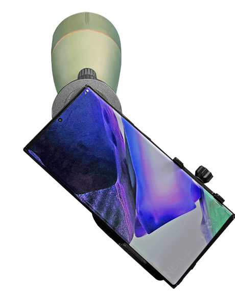 smartphone digiscoping problem