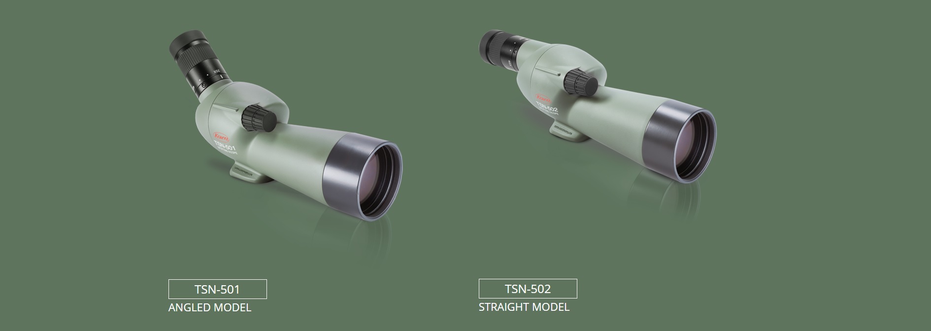 Kowa tsn 501 and 502 spotting scopes