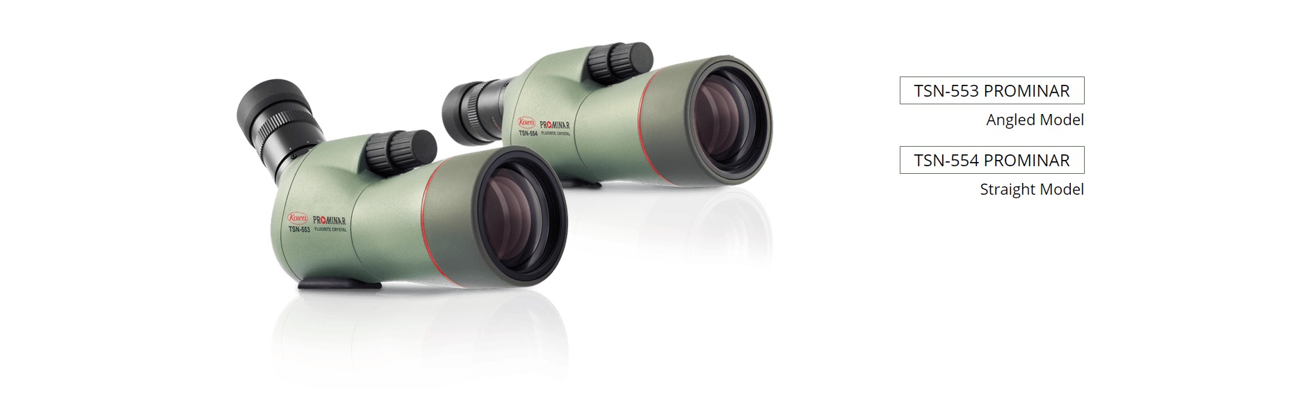 Kowa tsn 553 and 554 spotting scopes